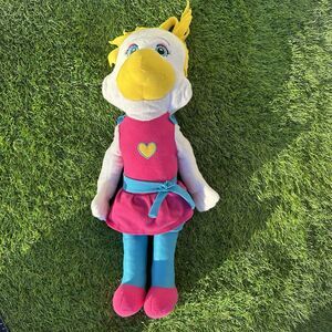 Chuck E Cheese Helen Henny 20" Plush Girl Doll Giant Jumbo Hen‎ Stuffed Animal